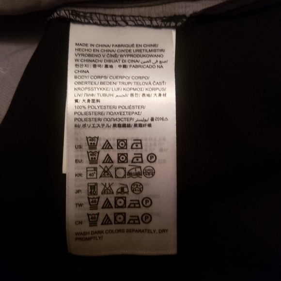 NEW!  Calvin Klein Long Sleeved Top Large NWT - Picture 5 of 5